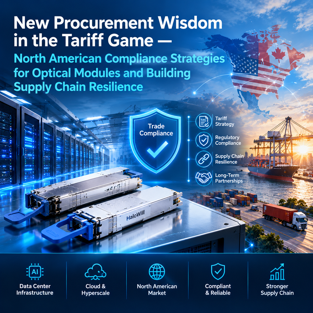 New Procurement Wisdom in the Tariff Game — North American Compliance Strategies for Optical Modules and Building Supply Chain Resilience