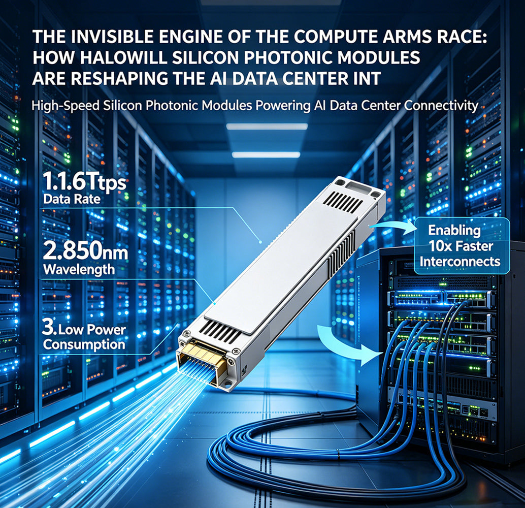 The Invisible Engine of the Compute Arms Race: How HaloWill Silicon Photonic Modules Are Reshaping the AI Data Center Interconnect Landscape