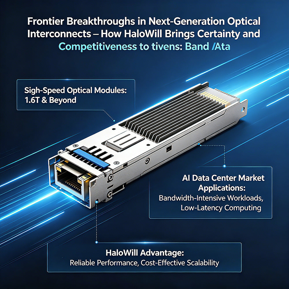 Frontier Breakthroughs in Next-Generation Optical Interconnects — How HaloWill Brings Certainty and Competitiveness to AI Data Centers