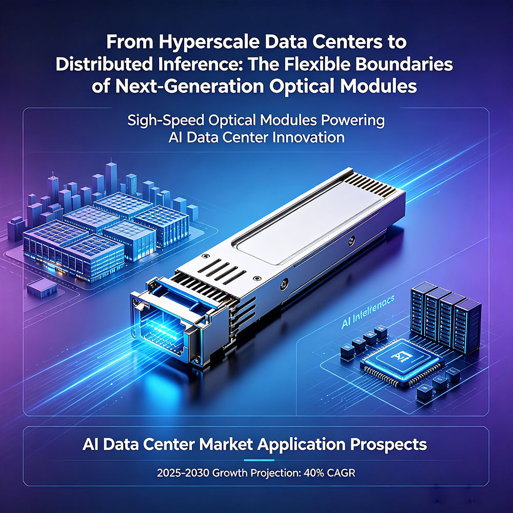 From Hyperscale Data Centers to Distributed Inference: The Flexible Boundaries of Next-Generation Optical Modules