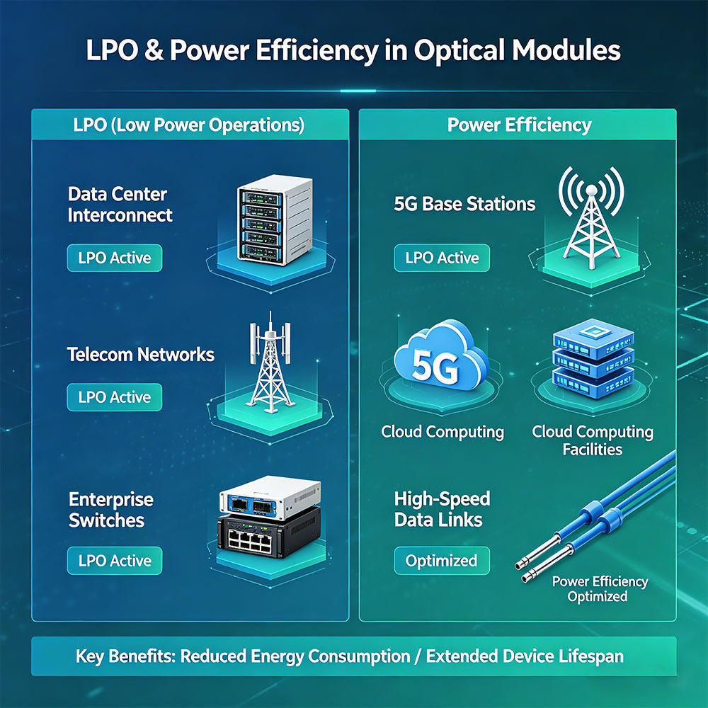 Focus on LPO & Power Efficiency