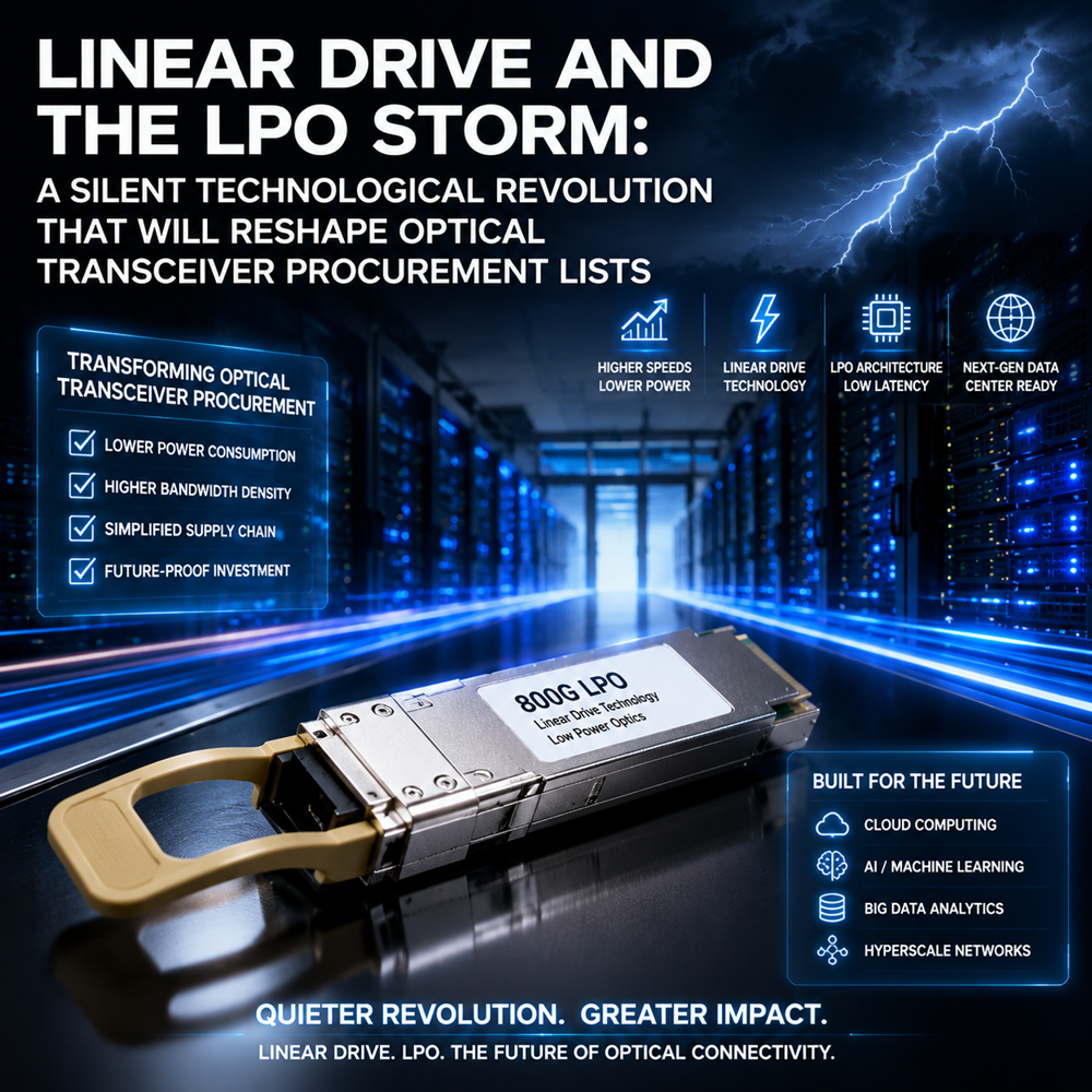 Linear Drive and the LPO Storm: A Silent Technological Revolution That Will Reshape Optical Transceiver Procurement Lists