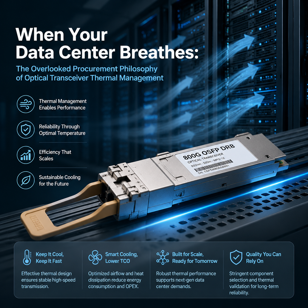 When Your Data Center Breathes: The Overlooked Procurement Philosophy of Optical Transceiver Thermal Management