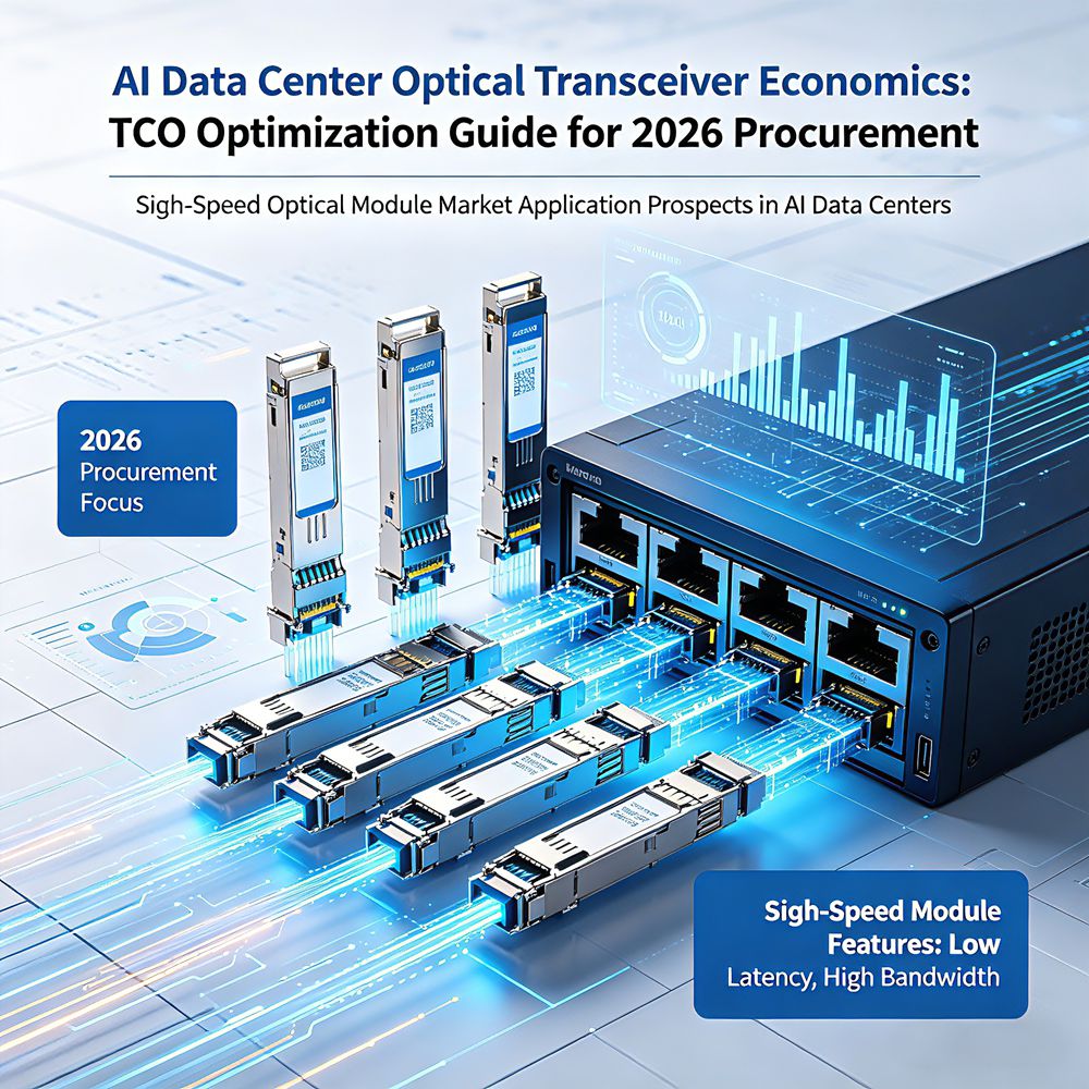 AI Data Center Optical Transceiver Economics: TCO Optimization Guide for 2026 Procurement