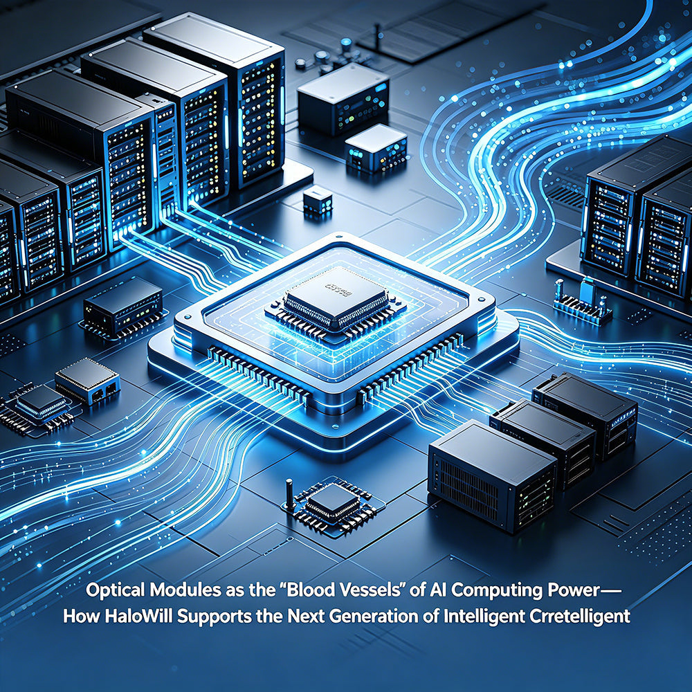 When Optical Modules Become the "Blood Vessels" of AI Computing Power—How HaloWill Supports the Next Generation of Intelligent Clusters