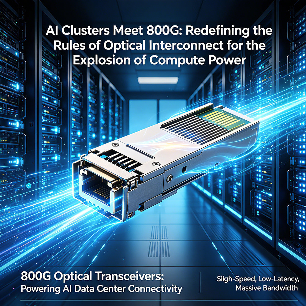 When AI Clusters Meet 800G: Redefining the Rules of Optical  Interconnect for the Explosion of Compute Power