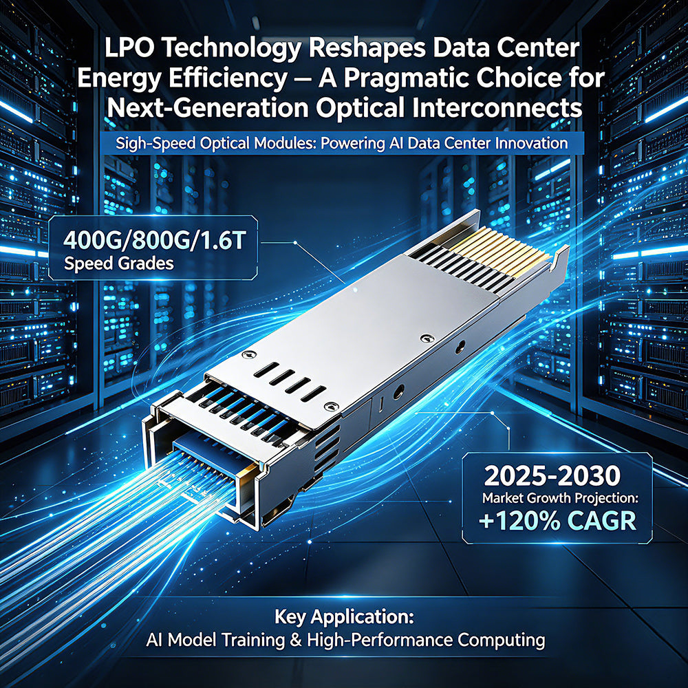 LPO Technology Reshapes Data Center Energy Efficiency — A Pragmatic Choice for Next-Generation Optical Interconnects