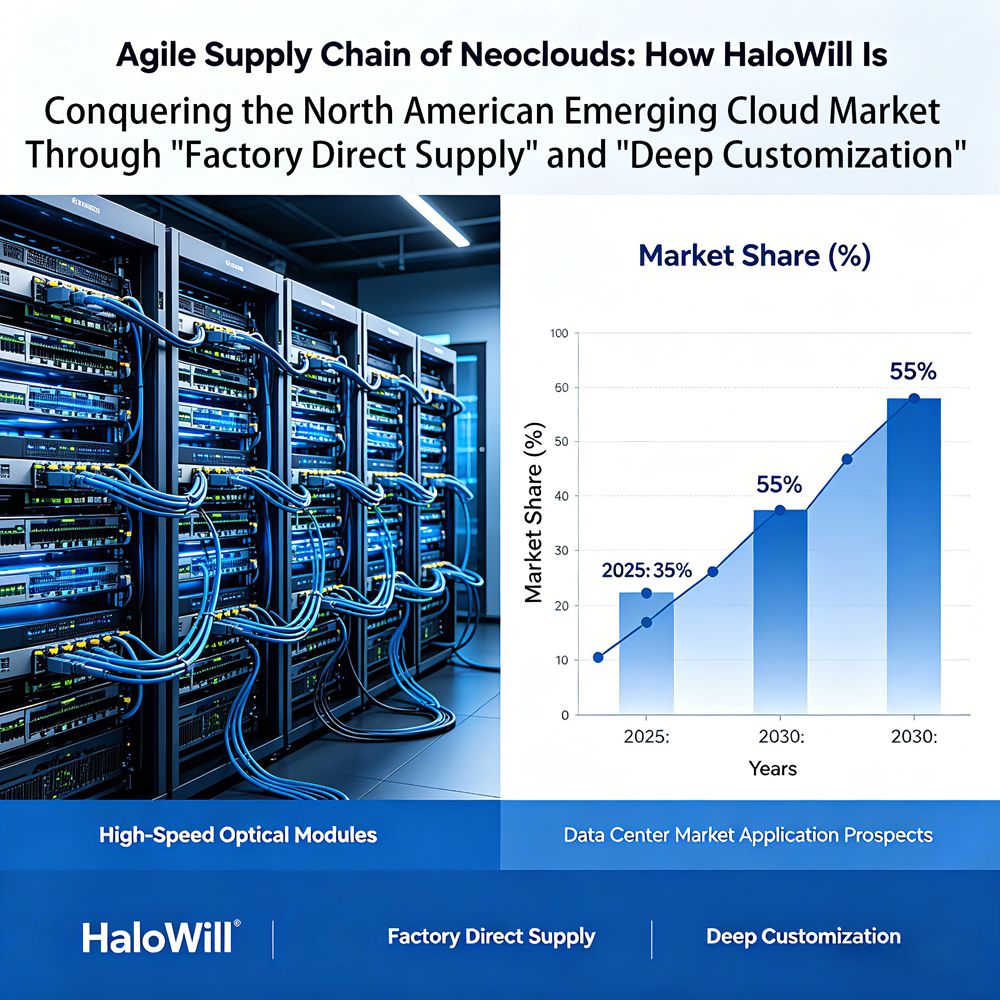 The Agile Supply Chain of Neoclouds: How HaloWill Is Conquering the North American Emerging Cloud Market Through "Factory Direct Supply" and "Deep Customization"